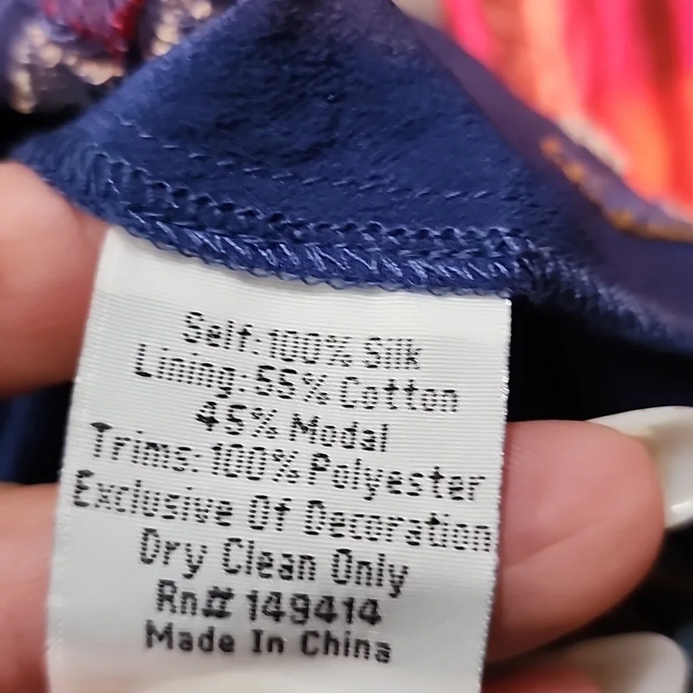 NWT JOHNNY WAS DRESS SIZE Small - Picture 9 of 9